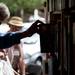 A book is removed from a shelf at the tenth annual Kerrytown BookFest on Sunday. Daniel Brenner I AnnArbor.com